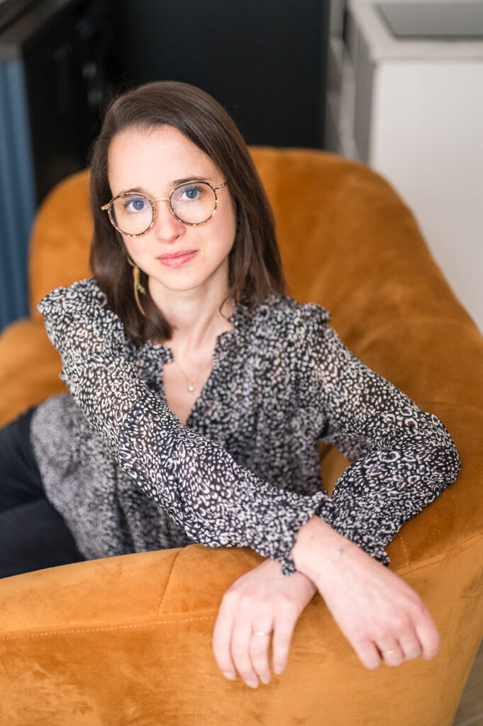 Portrait professionnel entrepreneur Nantes témoignage client Studio Poline