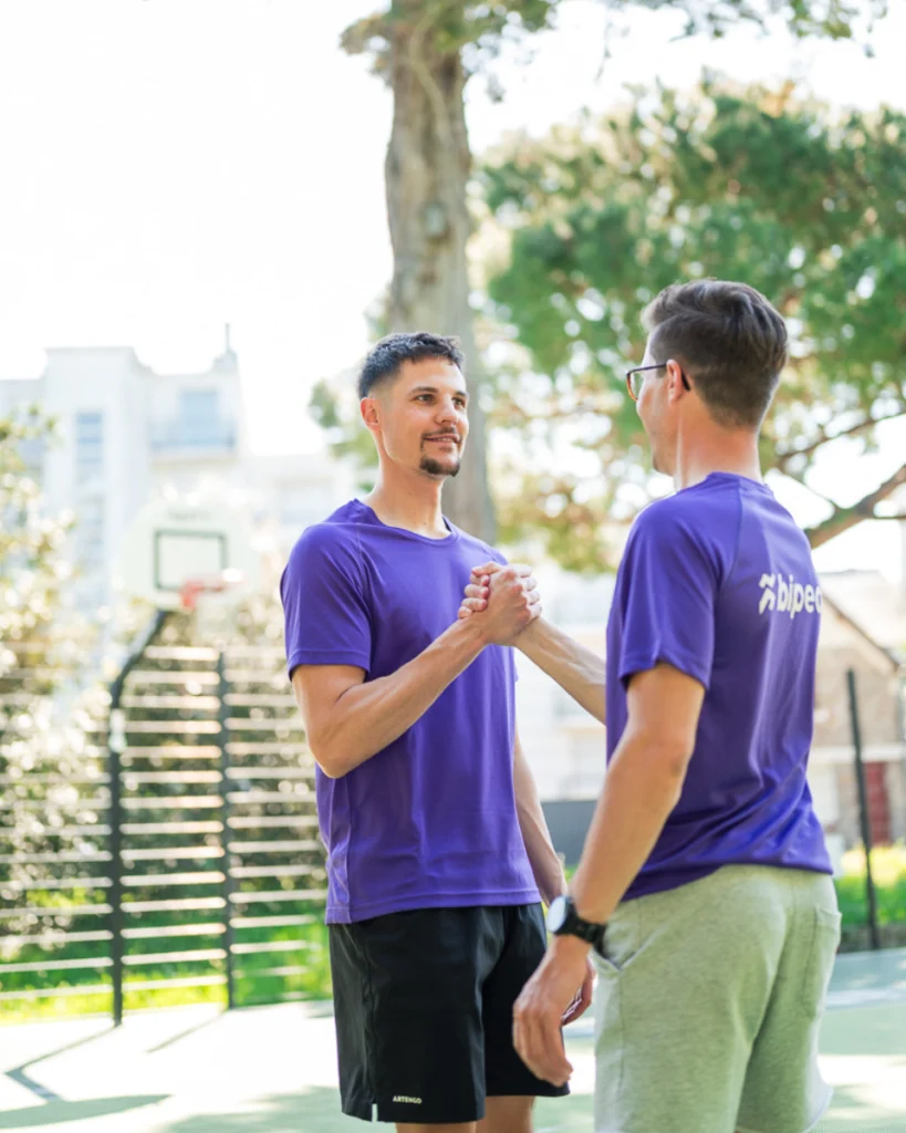 Shooting personal branding agence team building Biped Studio Poline